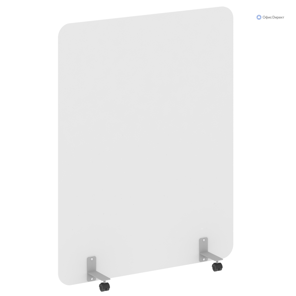 Перегородка на металлических опорах, на роликах Перегородки Р-лайн 1400**1800 Перегородки Р-лайн Белый