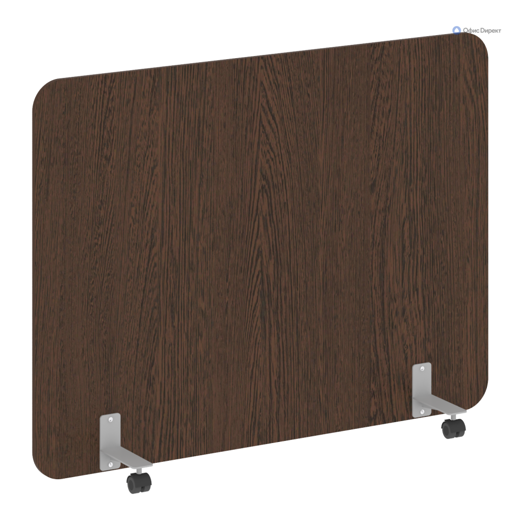 Перегородка на металлических опорах, на роликах Перегородки Р-лайн 1600**1200 Перегородки Р-лайн Венге Цаво