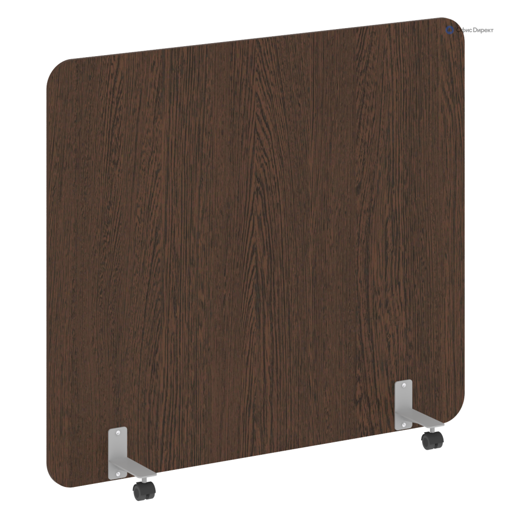 Перегородка на металлических опорах, на роликах Перегородки Р-лайн 1600**1400 Перегородки Р-лайн Венге Цаво