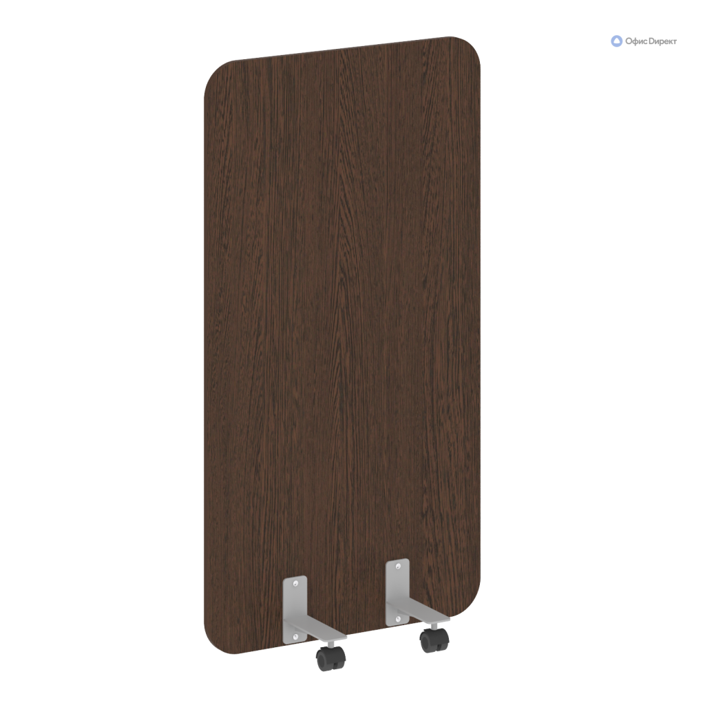 Перегородка на металлических опорах, на роликах Перегородки Р-лайн 800**1500 Перегородки Р-лайн Венге Цаво
