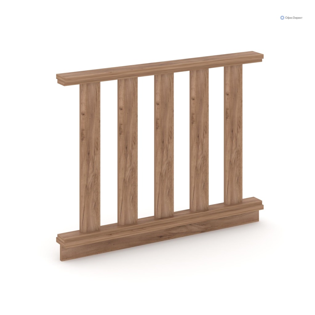 Барьер для зала суда Судебная мебель KODEX 1100*100*850 Судебная мебель KODEX Дуб табак