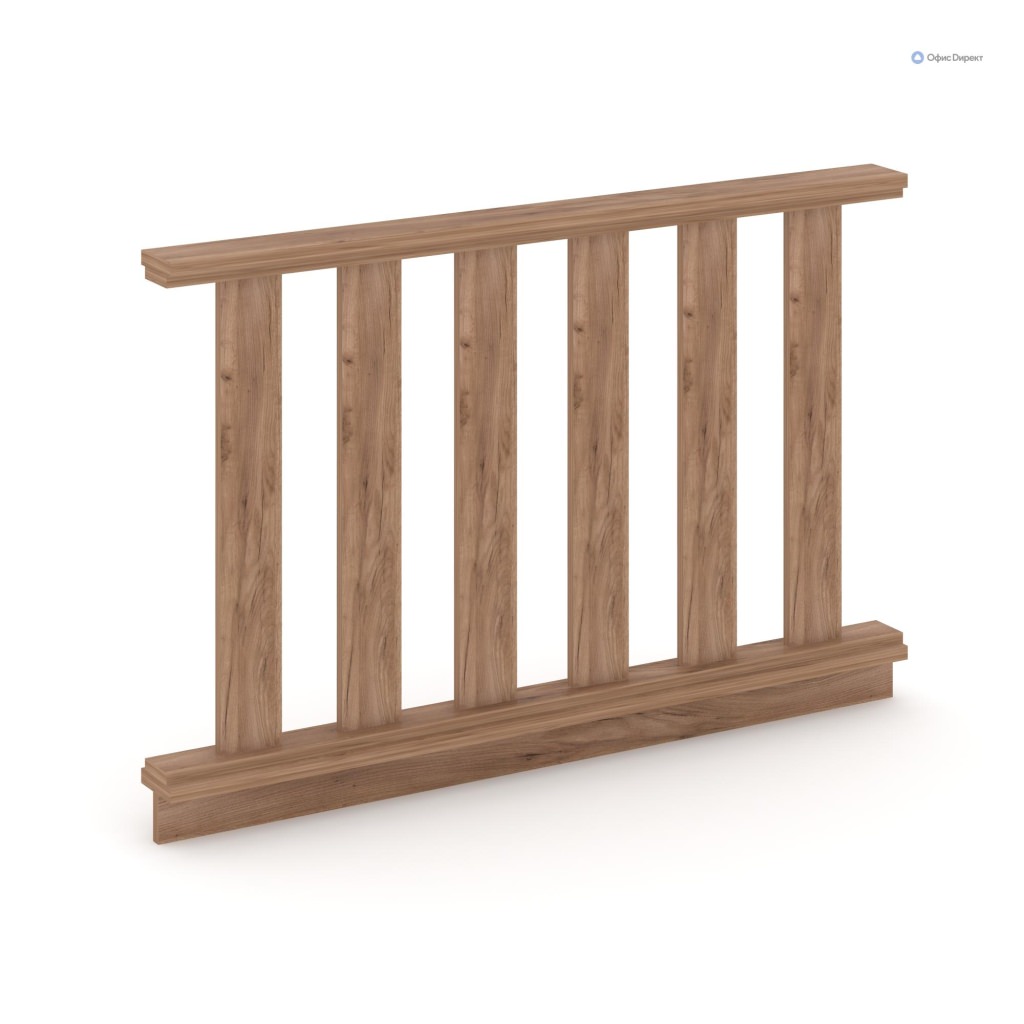 Барьер для зала суда Судебная мебель KODEX 1300*100*850 Судебная мебель KODEX Дуб табак