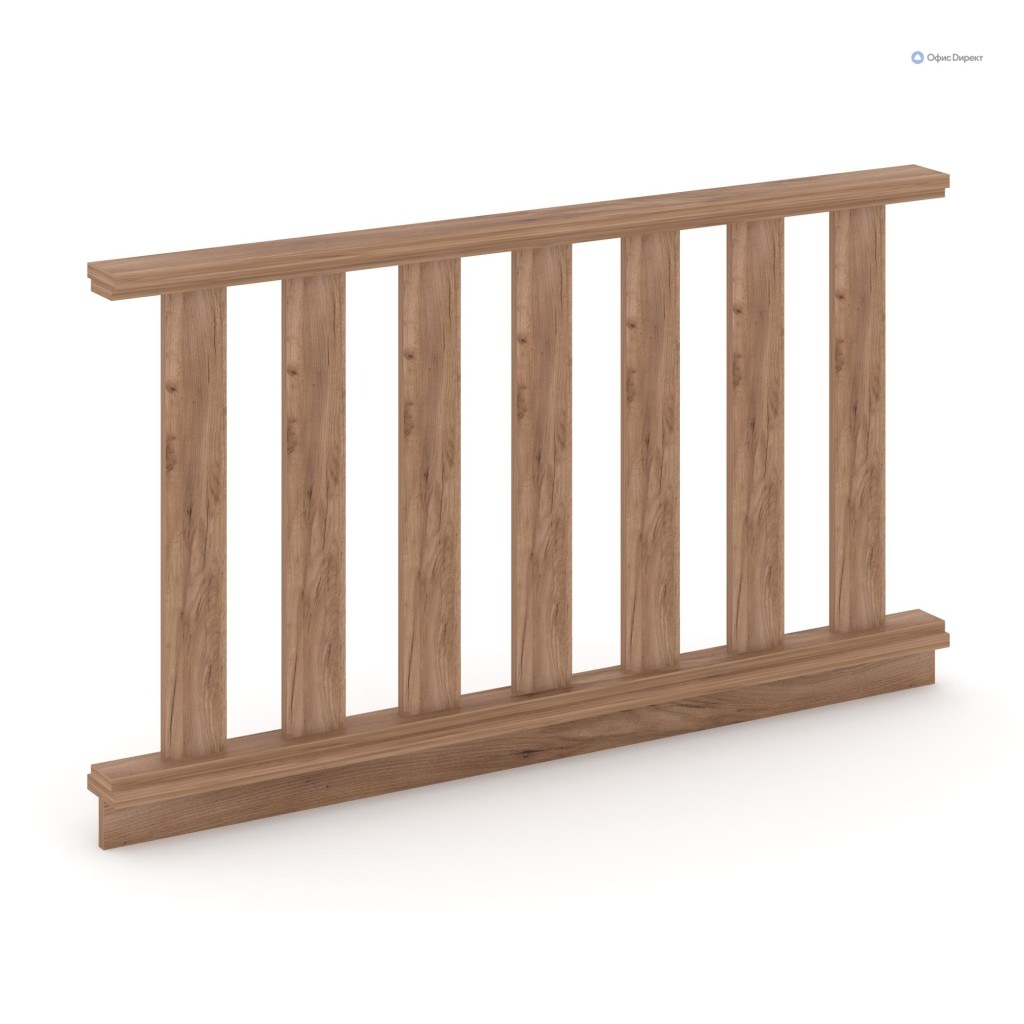 Барьер для зала суда Судебная мебель KODEX 1500*100*850 Судебная мебель KODEX Дуб табак