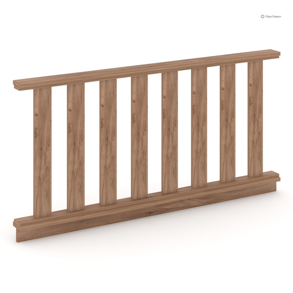 Барьер для зала суда Судебная мебель KODEX 1700*100*850 Судебная мебель KODEX Дуб табак