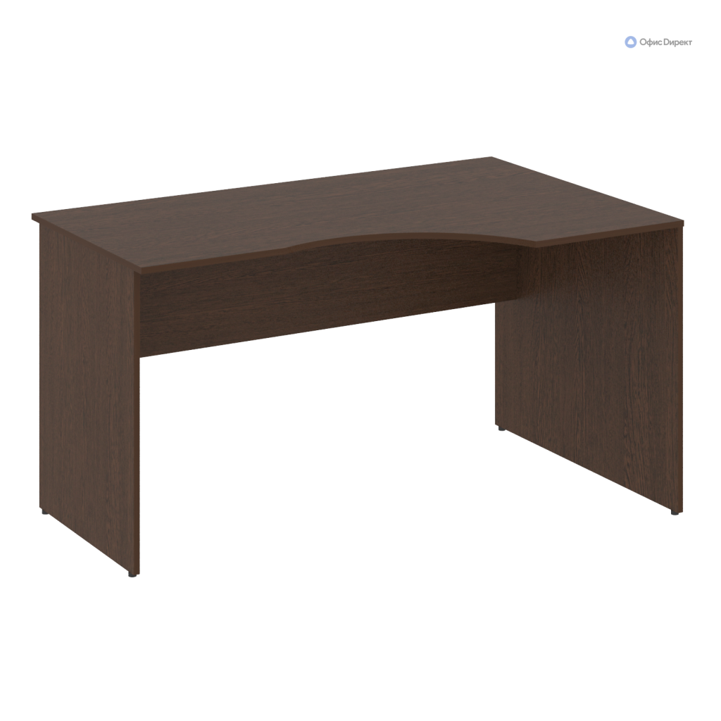 Стол криволинейный правый Нова С 1400*900*750 Нова С Венге Цаво