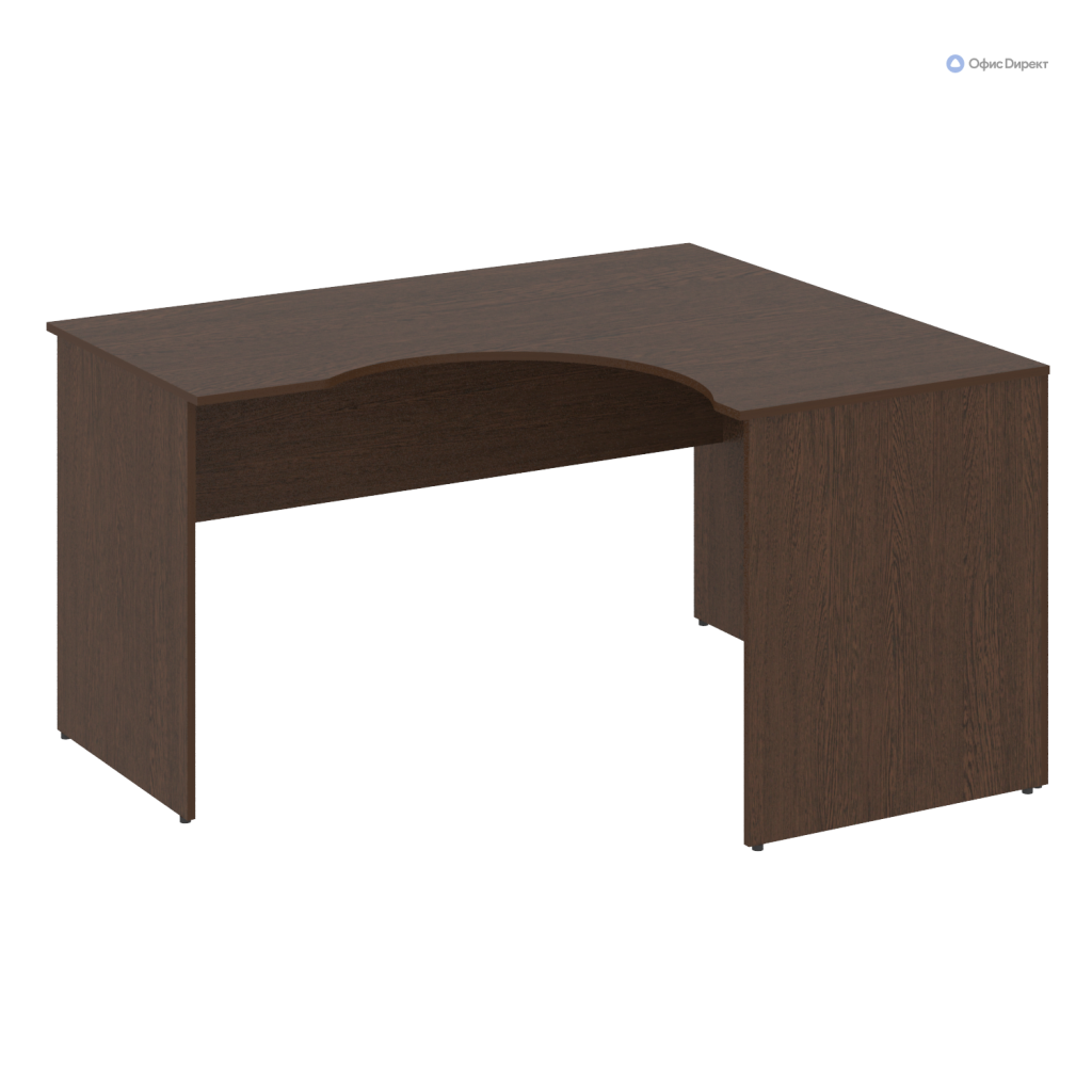 Стол криволинейный правый Нова С 1400*1200*750 Нова С Венге Цаво