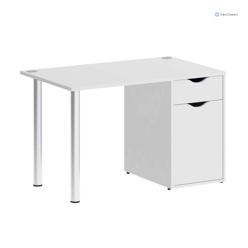 Стол письменный Домашний Офис 1180*720*750 Домашний Офис Белый