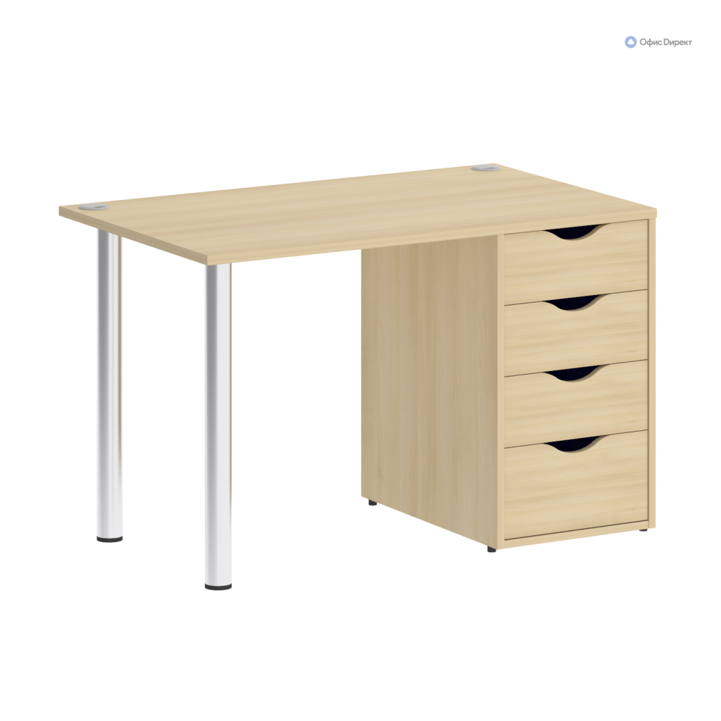 Стол письменный Домашний Офис 1180*720*750 Домашний Офис Акация Лорка