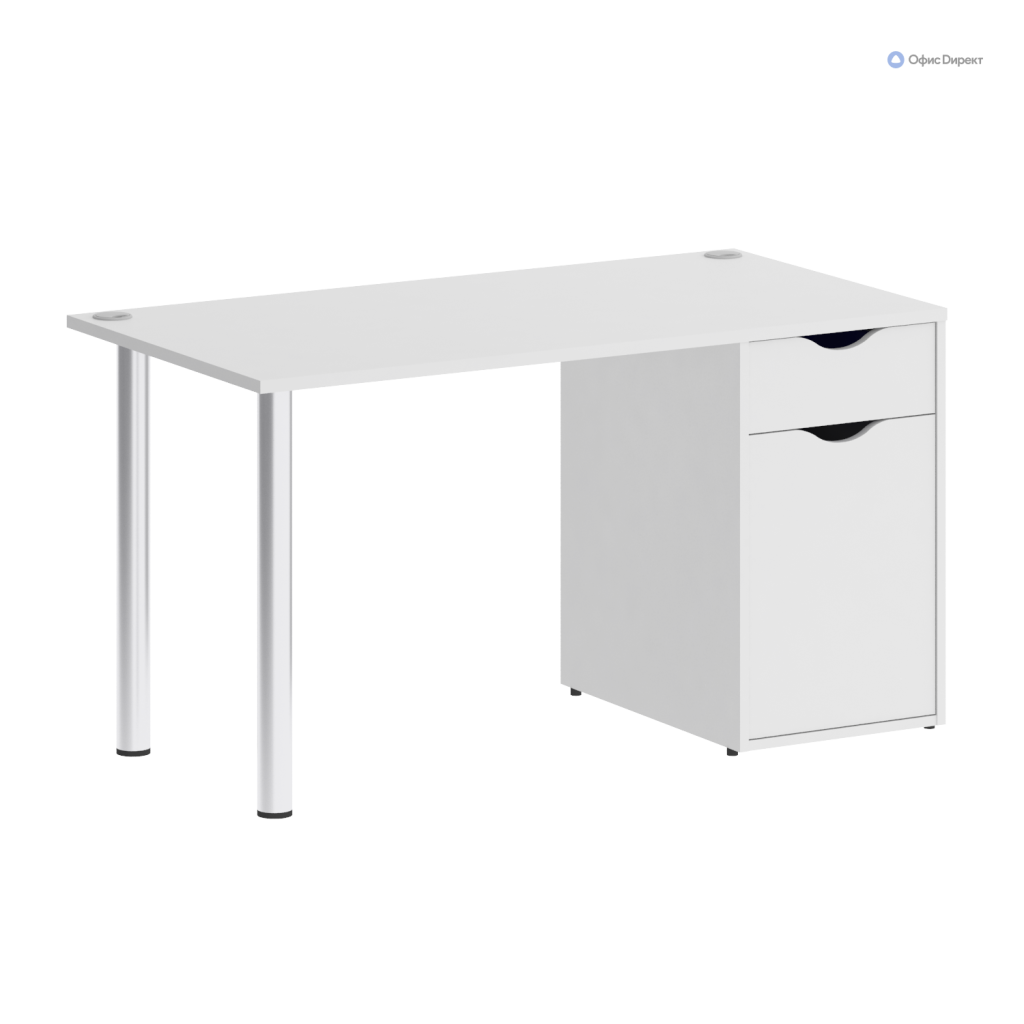 Стол письменный Домашний Офис 1380*720*750 Домашний Офис Белый