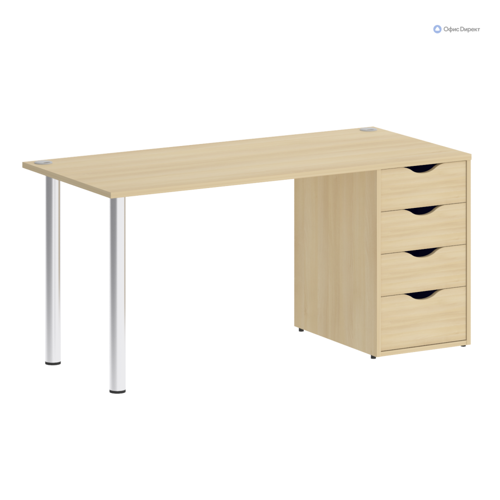 Стол письменный Домашний Офис 1580*720*750 Домашний Офис Акация Лорка