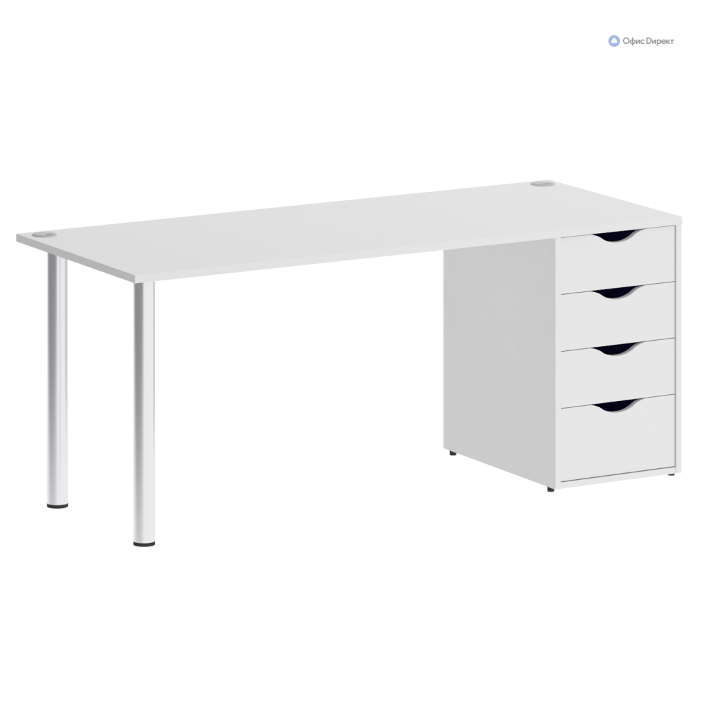 Стол письменный Домашний Офис 1780*720*750 Домашний Офис Белый