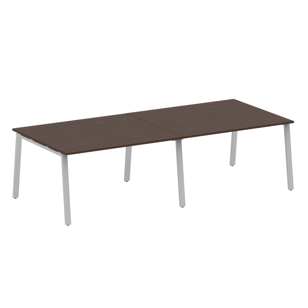 Переговорный стол Рива Метал Систем 2800*1235*750 Рива Метал Систем Венге Цаво
