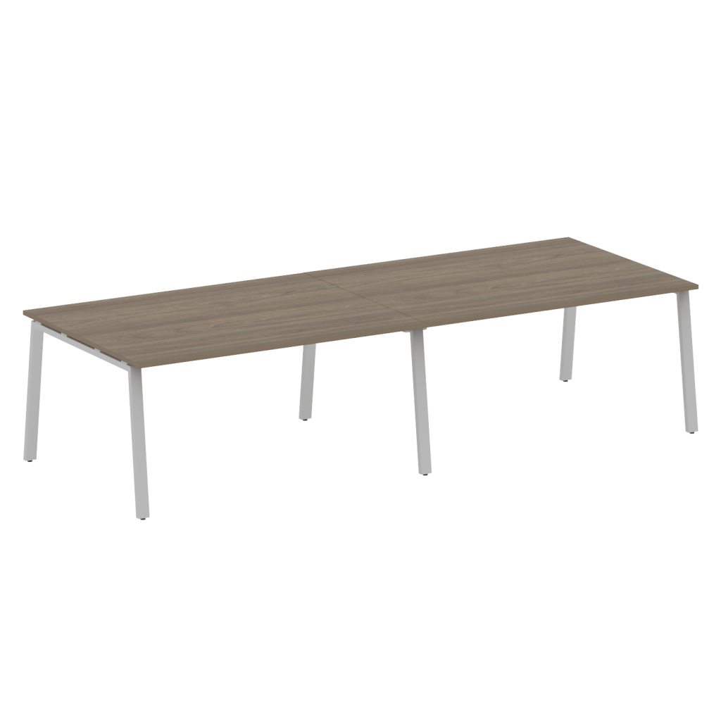 Переговорный стол Рива Метал Систем 3200*1235*750 Рива Метал Систем Вяз Благородный