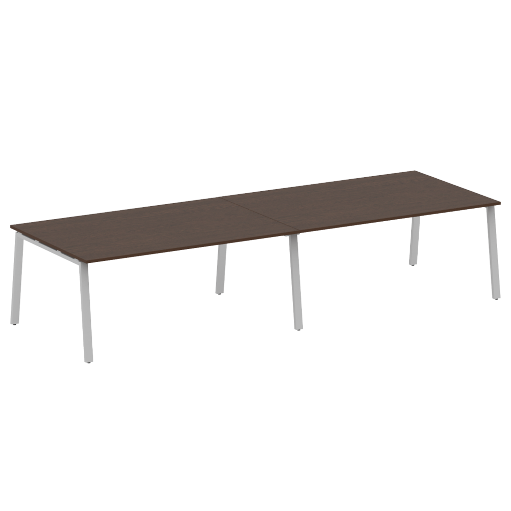 Переговорный стол Рива Метал Систем 3600*1235*750 Рива Метал Систем Венге Цаво