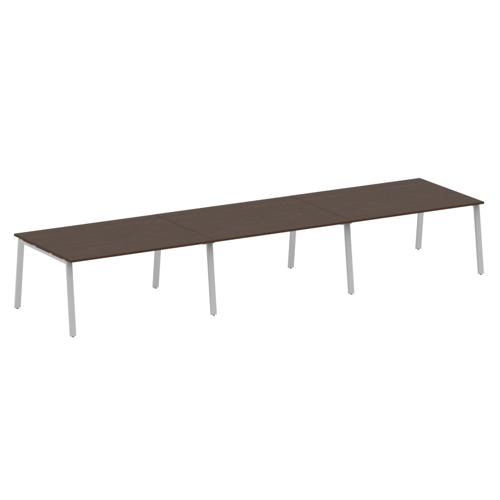 Переговорный стол Рива Метал Систем 4800*1235*750 Рива Метал Систем Венге Цаво