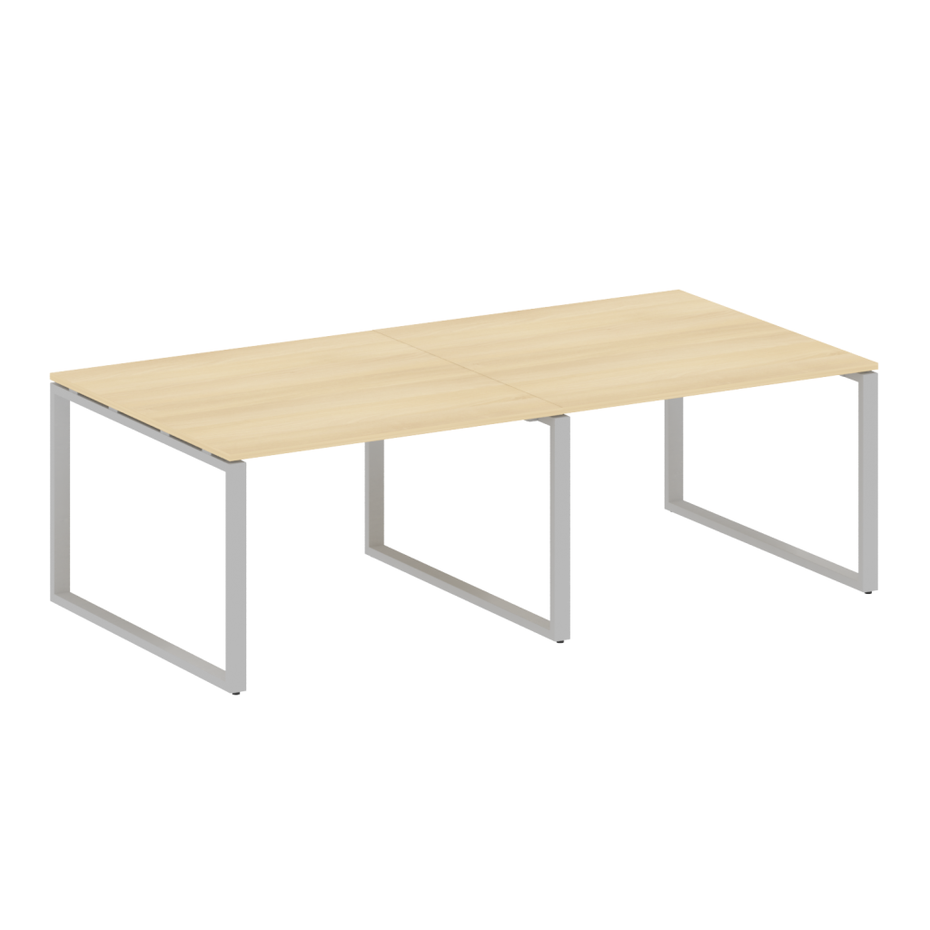 Переговорный стол Рива Метал Систем 2400*1235*750 Рива Метал Систем Акация Лорка