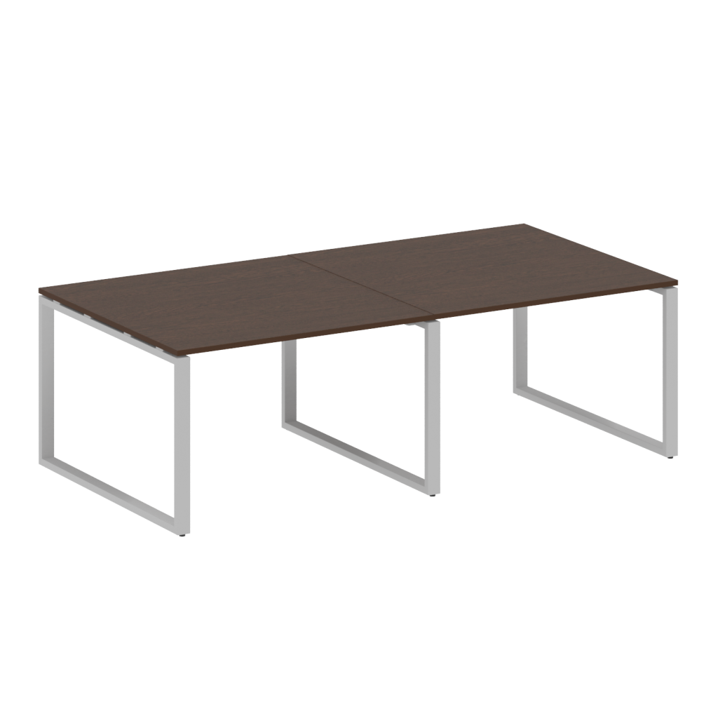 Переговорный стол Рива Метал Систем 2400*1235*750 Рива Метал Систем Венге Цаво