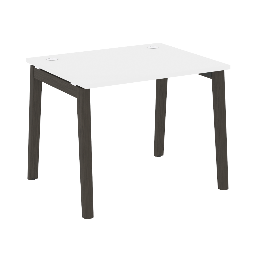 Стол письменный Оникс Вуд для персонала 980*800*750 Оникс Вуд для персонала Белый Бриллиант