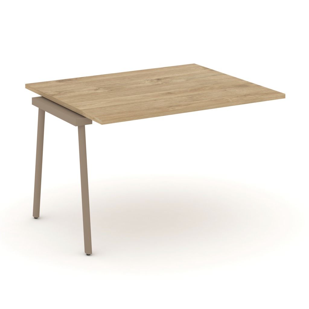 Проходной наборный элемент переговорного стола Эстетика 1180*980*750 Эстетика Тиквуд Светлый