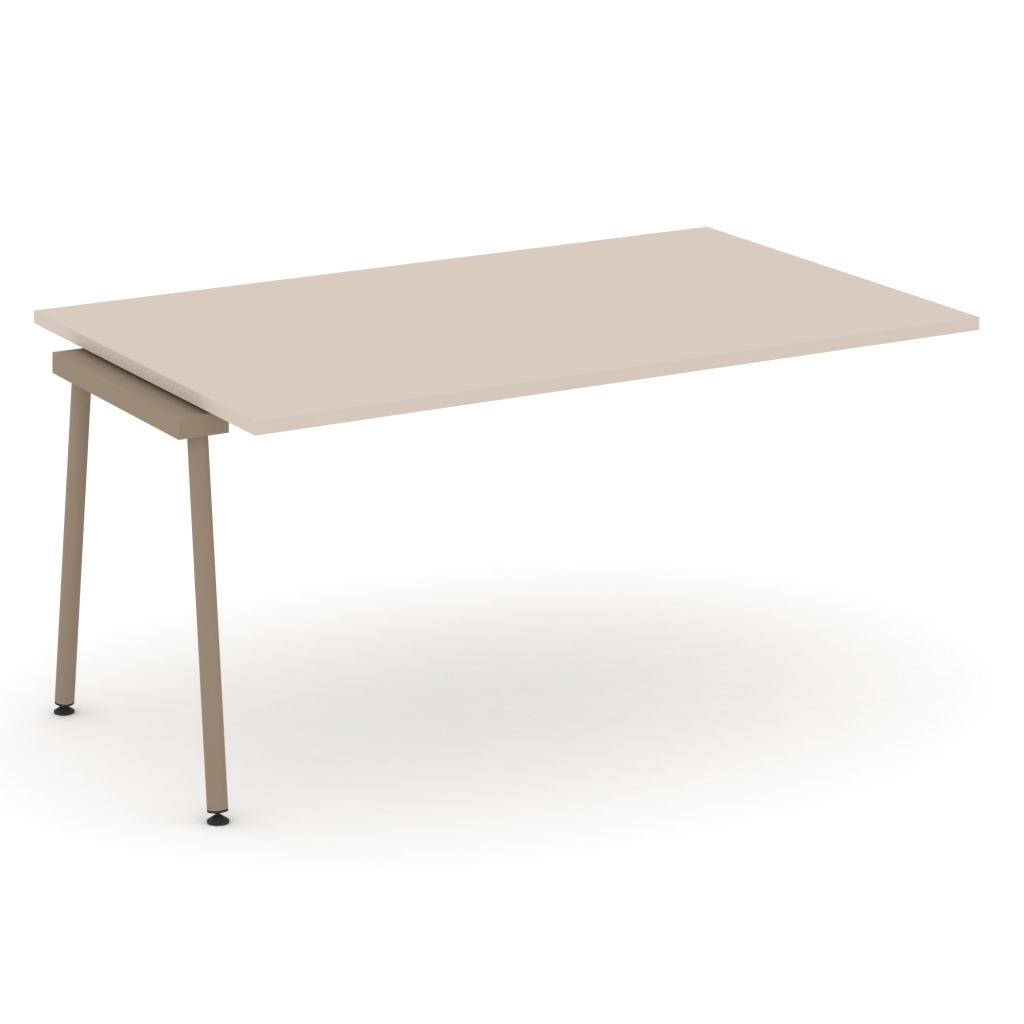 Проходной наборный элемент переговорного стола Эстетика 1580*980*750 Эстетика Капучино