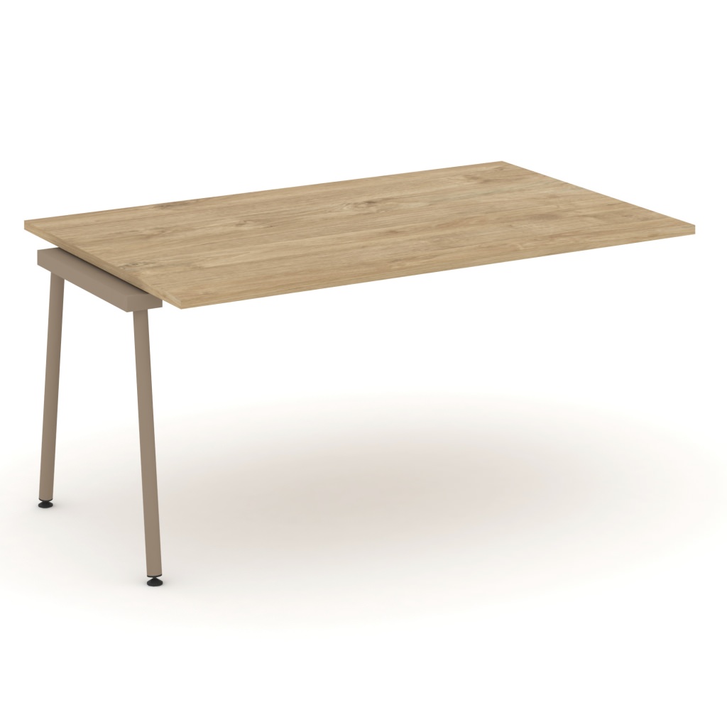 Проходной наборный элемент переговорного стола Эстетика 1580*980*750 Эстетика Тиквуд Светлый