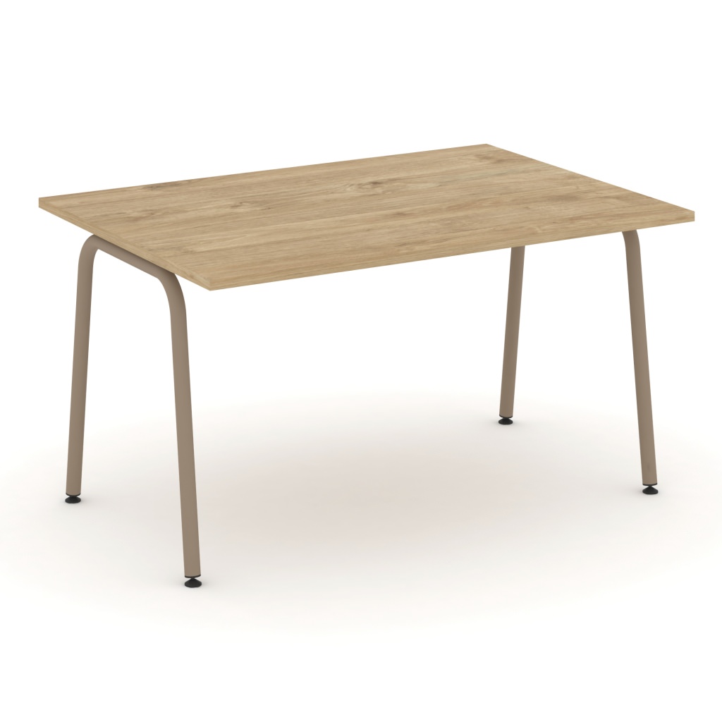 Стол переговорный Эстетика 1380*980*750 Эстетика Тиквуд Светлый