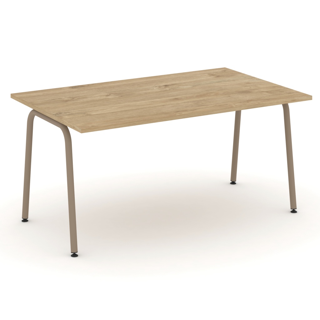 Стол переговорный Эстетика 1580*980*750 Эстетика Тиквуд Светлый