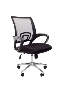 Кресло CHAIRMAN 696 Chrome Черный