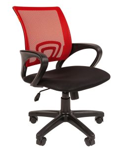 Кресло CHAIRMAN 696 Black Красный