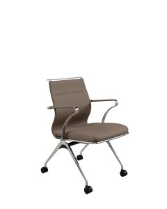 Стул на колесиках ErgoLife Sit Well M4-192K — Bahama Коричневый