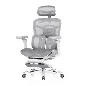 Серый Кресло King - 777 (Кинг - 777) Ergo Premium, 200 кг, Серый